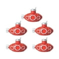 thumbnail image 4 of TISHITA 5 Pieces Mini Submarine Tank Ornament Decorative Versatile Children Toy Red, 4 of 8