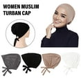 thumbnail image 2 of Daily Mix Store Nouvelle Mode Modal Doux Foulard Musulman Ajustable Qualité Turban Islamique K3Y1 Femme Extensible Couleur Chaude, 2 of 9