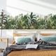 thumbnail image 1 of Calcomanías de pared con plantas, decoración de pared, murales modernos, fáciles de despegar, pegatinas de pared de hojas para sofá, TV, fondo,, 1 of 8