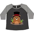 thumbnail image 3 of Inktastic Groundhog Day with Groundhog in Top Hat Women's Plus Size T-Shirt, 3 of 5