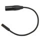 thumbnail image 5 of Adaptador de Cable balanceado NikouMX XLR macho a conector XLR macho de 3,5 mm, 5 of 8