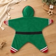 thumbnail image 7 of EnJoCho Baby Christmas Star Shaped Sleep Sack Hooded Zipper Closure Soft Fleece Warm Wearable Swaddle Blanket Winter Festive Outfit for Baby Boys Girls, 7 of 7