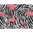 thumbnail image 6 of oneOone Rayon Dark Peach Fabric Flamingo Sewing Material Print Fabric By The Yard 56 Inch Wide, 6 of 8