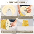 thumbnail image 4 of Ryvnso LED Bedside Table Lamp Cartoon Ducks Yellow Bedroom Desk Lamps Nightstand Lampshade M, 4 of 7
