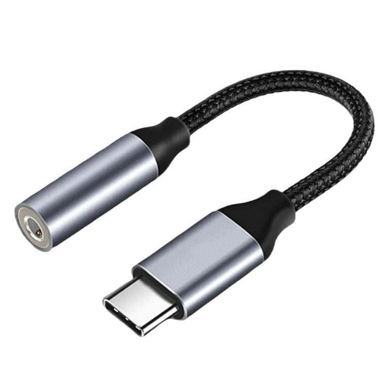 USB Type C to 3.5mm Female Headphone Jack Adapter USB C to Aux Audio Dongle