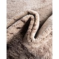 thumbnail image 3 of Unique Loom Oasis Collection Area Rug - Wave (6' Octagon Brown/Beige), 3 of 6