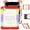 RainbowRed, variant on Junayo for iPad Pro 13 inch Case 2024 M4 Heavy Duty Shockproof Protective Case with Screen Protector Stand and Hand Strap Shoulder Strap Beige Series