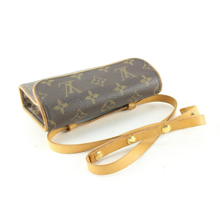 Louis Vuitton Monogram Pochette Florentine Belt Bag Fanny pack Waist Pouch  11l610