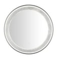 thumbnail image 2 of SAFAVIEH Erdem 30 Inch Aluminum Led Mirror, Silver Grey/Silver Leaf, 2 of 11