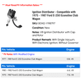 thumbnail image 2 of Ignition Distributor - Compatible with 1975 - 1987 Ford E-250 Econoline Club Wagon 1976 1977 1978 1979 1980 1981 1982 1983 1984 1985 1986, 2 of 2