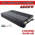 thumbnail image 4 of Amplificador Amplificador De Audio Para Automóvil De 4 Canales 6800W AMP De Alta Potencia 12.0V Amplificador De Potencia De Cuatro Clase A/B, 4 of 7