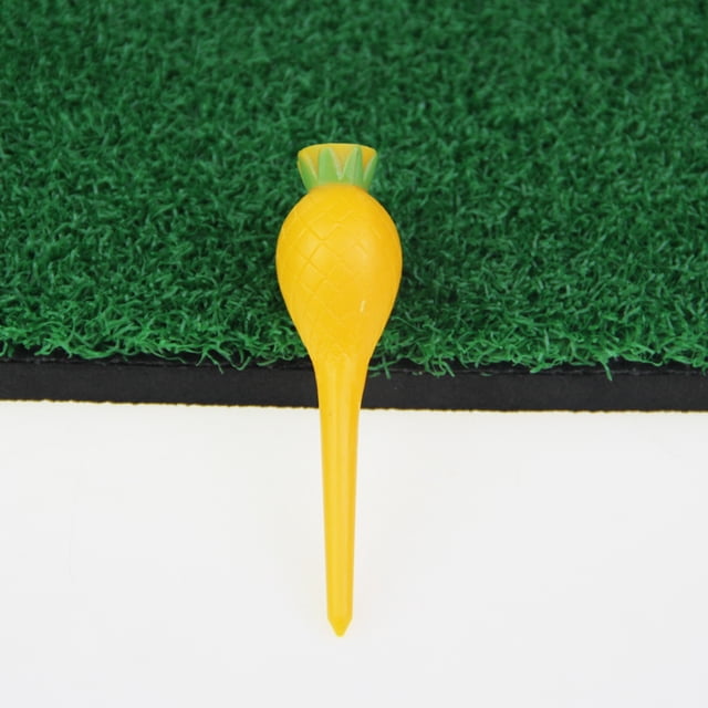 Tees de 70 mm / 2.76 pulgadas de plástico de dibujos animados para Fruta shamjiam camisetas de golf