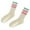 Green, variant on Unisex Striped Crew Socks Cotton Blend Casual Couple Matching Style Comfortable Soft Lightweight
