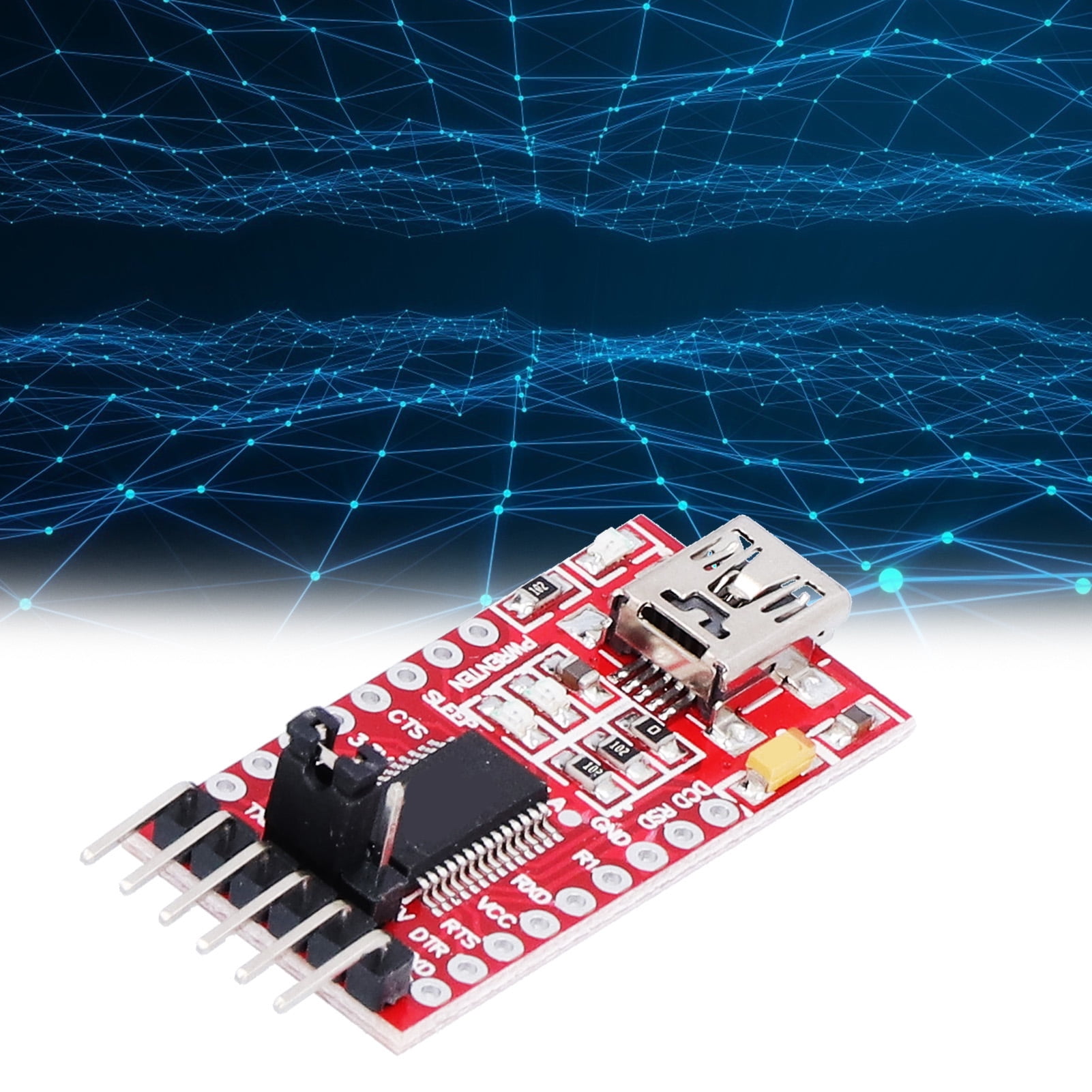 Buy USB To TTL Converter Module, FT232RL Chip TTL Board DC 3.3V 5V PCB ...