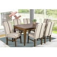 thumbnail image 1 of Comedor Lugo MOBILKRAFT Modelo Lugo Rectangular Estilo Contemporaneo color Nogal y Beige, 1 of 4