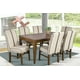 thumbnail image 1 of Comedor Lugo MOBILKRAFT Modelo Lugo Rectangular Estilo Contemporaneo color Nogal y Beige, 1 of 4