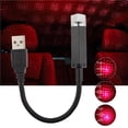 thumbnail image 1 of Inteprter Romántico LED Starry Sky Night Light USB Powered Star Proyector Lámpara Low Power Car Ambient Light Iluminación y accesorios Luz roja muy brillante Inteprter HA042470-01, 1 of 6