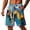 Blue, variant on Mens Work Shorts Lightweight Soft Stretch Flexible Fit Jogging Casual Fitness Workout Summer Shorts,Brown(M)