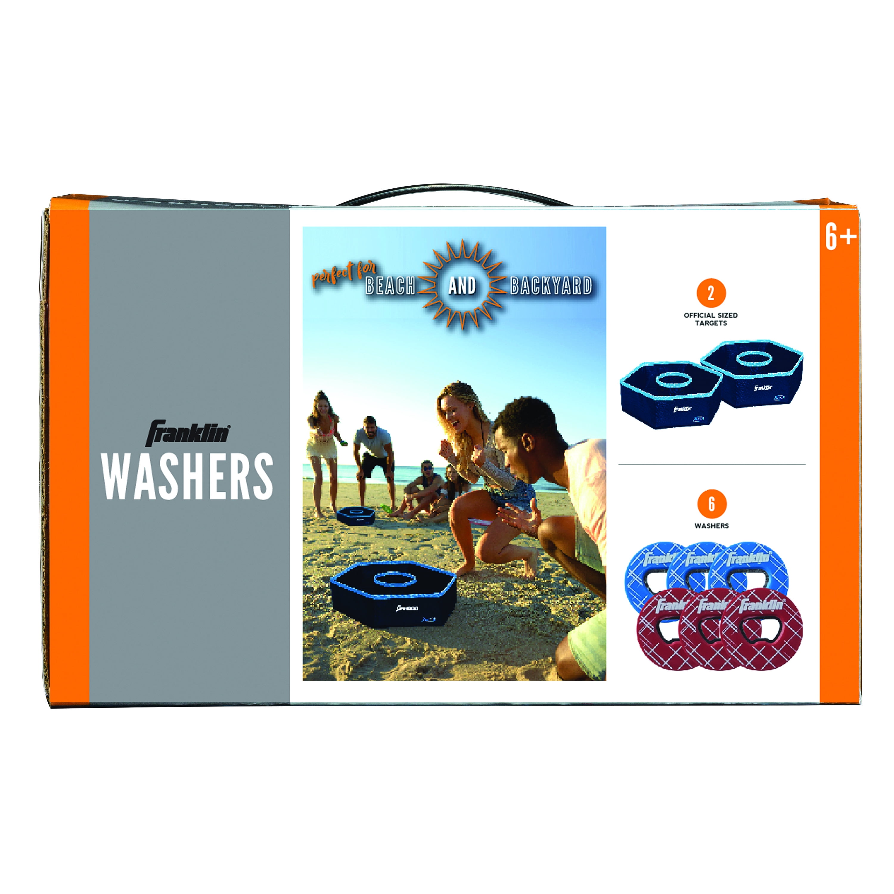 Franklin Sports Washer Toss Set - Portable Set - Family