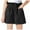 Black, variant on 3-13 Years Children's Girls Bermuda Shorts Toddler Summer Lace High Elastic Waist Shorts Casual Sport Shorts for Kids with Pockets