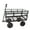 Black, variant on Witaxima Heavy Duty Garden Cart with 10" Noise Reduction Tires, 880lbs Capacity, Detachable Handle & Cloth Bag, Green, 44.4x20.4x41.3in
