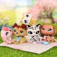 thumbnail image 3 of 5 PCS Minilpsshop Little Figures Toys Mini Pets Collie Kitten Tiger Cat Dachshund Bunny Rabbit for lps Collection,with Accessories, 3 of 6