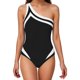 thumbnail image 1 of Trajes de baño para mujer, para verano, playa, vacaciones, casual, cintura elástica, cordón ajustable, pantalones cortos de cinco cuartos con bolsillos, trajes de baño para mujer, trajes de baño para, 1 of 6