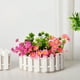 thumbnail image 5 of Maceta de Plástico con Flores Artificiales para Cercas, Decorativa, Hidropónica, 5 of 6