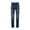 Dark Blue, variant on WREESH Men's Jeans Casual Denim Cotton Straight Ripped Hole Trousers Pants Full Length Pants Black