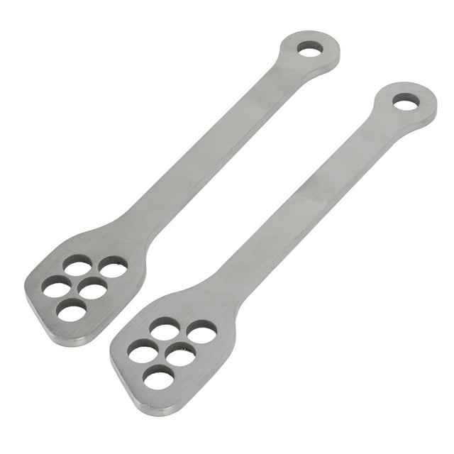 Rear Lowering Link Kit,1 Pair Stainless Steel Lowering Link Kit Rear Lowering Linkage High-End Performance