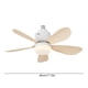 thumbnail image 2 of Del Ventilador Socket Timing Inalámbrico Techo 5 Cuchillas 3 Vía Viento Remoto Y Control Aplicaciones para Sala Estar, 2 of 9