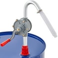 BENTISM Drum Rotary Barrel Pump Hand Crank Diesel Fuel Oil Transfer