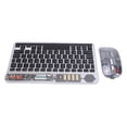 thumbnail image 1 of Keyboard, GFSK Quiet  Ultra Slim Keyboard Mouse Set RGB Backlight  for Computer White,Black, 1 of 7
