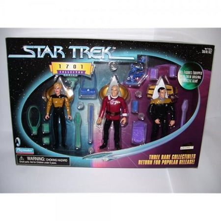- Star Trek 1701 Collector Series Picard Barclay Yar Figure Set