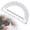 Clear, variant on 2 Pack 6 Inch Plastic Protractors, 180 Degree Transparent, Clear Scale, Angle Measuring Tool for Office and Home (Clear),5.98x3.35inch,Clear