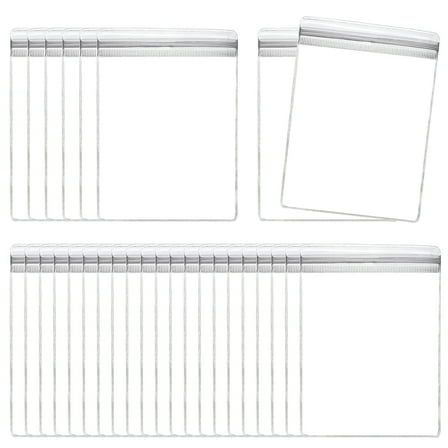 100Pcs Jewelry Bags 3.5 x 5.1 Inch Self Seal Jewelry Pouch for Jewelry Packaging, Transparent