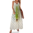 thumbnail image 1 of Robe de Soirée Sans Manches à Motif Dentelle Verte Robe de Soirée pour Femmes style Coréen, 1 of 5