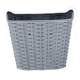 thumbnail image 5 of funtasica Bike Front Basket, Bike Basket Easy to Install Removable Retro Handlebar Storage Basket for Cycling Accessories Gray, 5 of 8