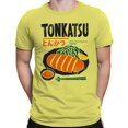 thumbnail image 2 of Smartprints Tonkatsu Japanese Food Illustration Men's T-Shirt Cornsilk, Cotton, S, 2 of 4
