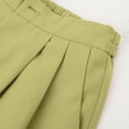 thumbnail image 2 of Pantalones de mezclilla afelpados mujer Gibobby Omen's anchos de pierna casual sueltos Palazzo verde S, 2 of 5