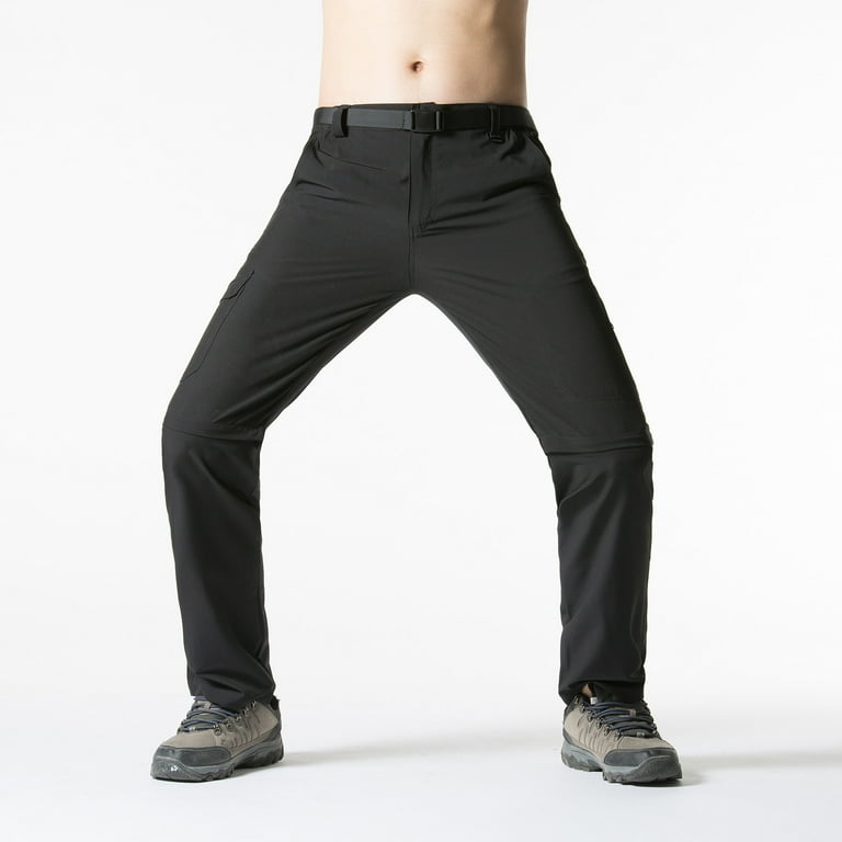 Sehao baggy sweatpants for men,Quick Drying Detachable Two Piece