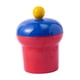 thumbnail image 4 of Tarro de caramelos, recipiente para caramelos de 0,5 l con tapa, práctico recipiente para , contenedor para aperitivos, para fiestas, hoteles, Rojo Azul Amarillo, 4 of 8
