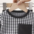 thumbnail image 4 of CAUYDY 0M 3M 6M 9M 12M Newborn Boys Pajamas Baby Clothing Soft Long Sleeved Top Elastic Pants 2 Piece Set Preemie Pjs Infant Outfits for Boy Fall Winter Sizes 3-6 Months,Yellow, 4 of 4