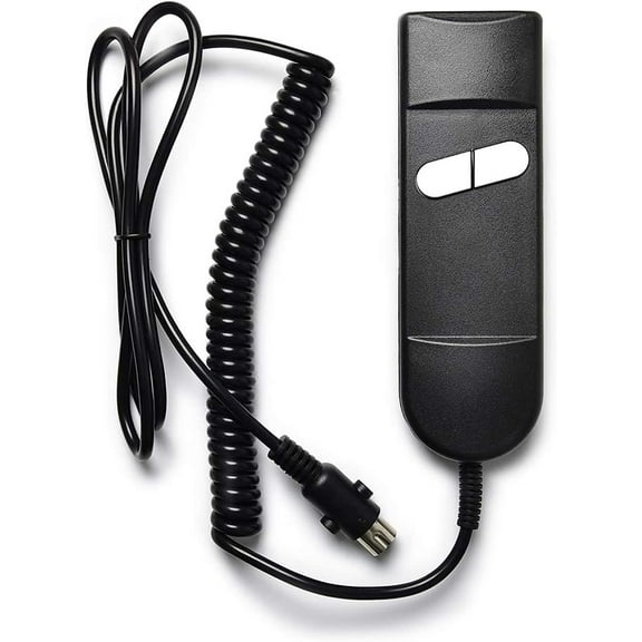 ARRITZ Lift Chair Remote Replacement, 5 Pin 2 Buttons Straight Power Recliner Remote, Power Recliner Replacement Compatible for Most Lift Chair Brands