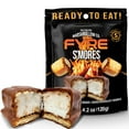 thumbnail image 3 of (3 pack) Fyre S'mores Ready to Eat Authentic Campfire Chocolate Marshmallow Smores, 4.2 oz, 5 Count Bag, 3 of 9