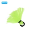 thumbnail image 3 of Uxcell 4 Pcs Fly Fishing Strike Indicators Floating Hook Yarn Strike Indicator Yellow, 3 of 4