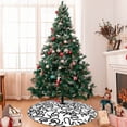 thumbnail image 7 of Sikiie Hand Drawn Snake 30-48 inches {designName} Print Christmas Tree Skirt Snowman Xmas Tree Skirt with Edge Christmas Decorations for Holiday Party48", 7 of 7