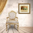 thumbnail image 3 of Vintage Apple Collection 24x20 Gold Ornate Wood Framed with Double Matting Museum Art Print Titled - Lakeview, 3 of 4