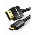 thumbnail image 2 of UGREEN Cable Adaptador Micro HDMI a HDMI 4K 60Hz Ethernet Audio Retorn, 2 of 2