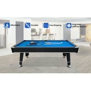 RACK Orion 8-Foot Tournament Billiard/Pool Table (Blue)